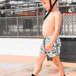 Hybrid Swim Trunks in Urban Drip - Rebel Bro