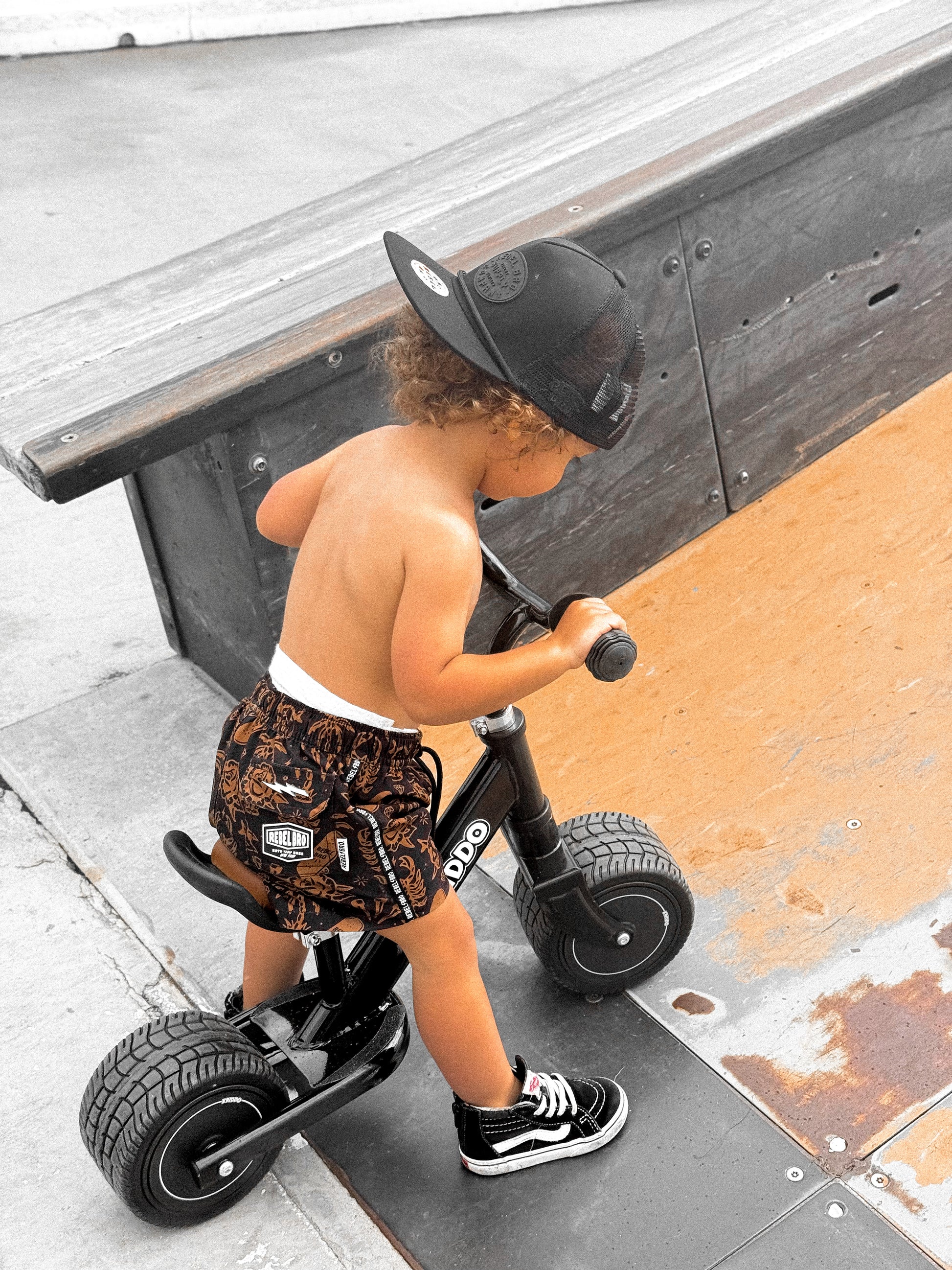 Hybrid Swim Trunks in Rebels In Paradise [Sahara Edition]
