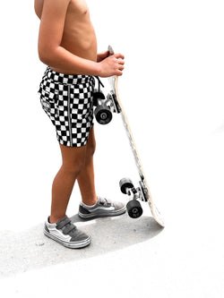 Image of Hybrid Swim Trunks in Vintage Venice