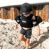 Neoprene Kids Arm Float in Black - Rebel Bro