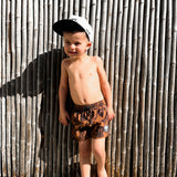 Hybrid Swim Trunks in Born to be Wild [Sahara Edition] - Rebel Bro