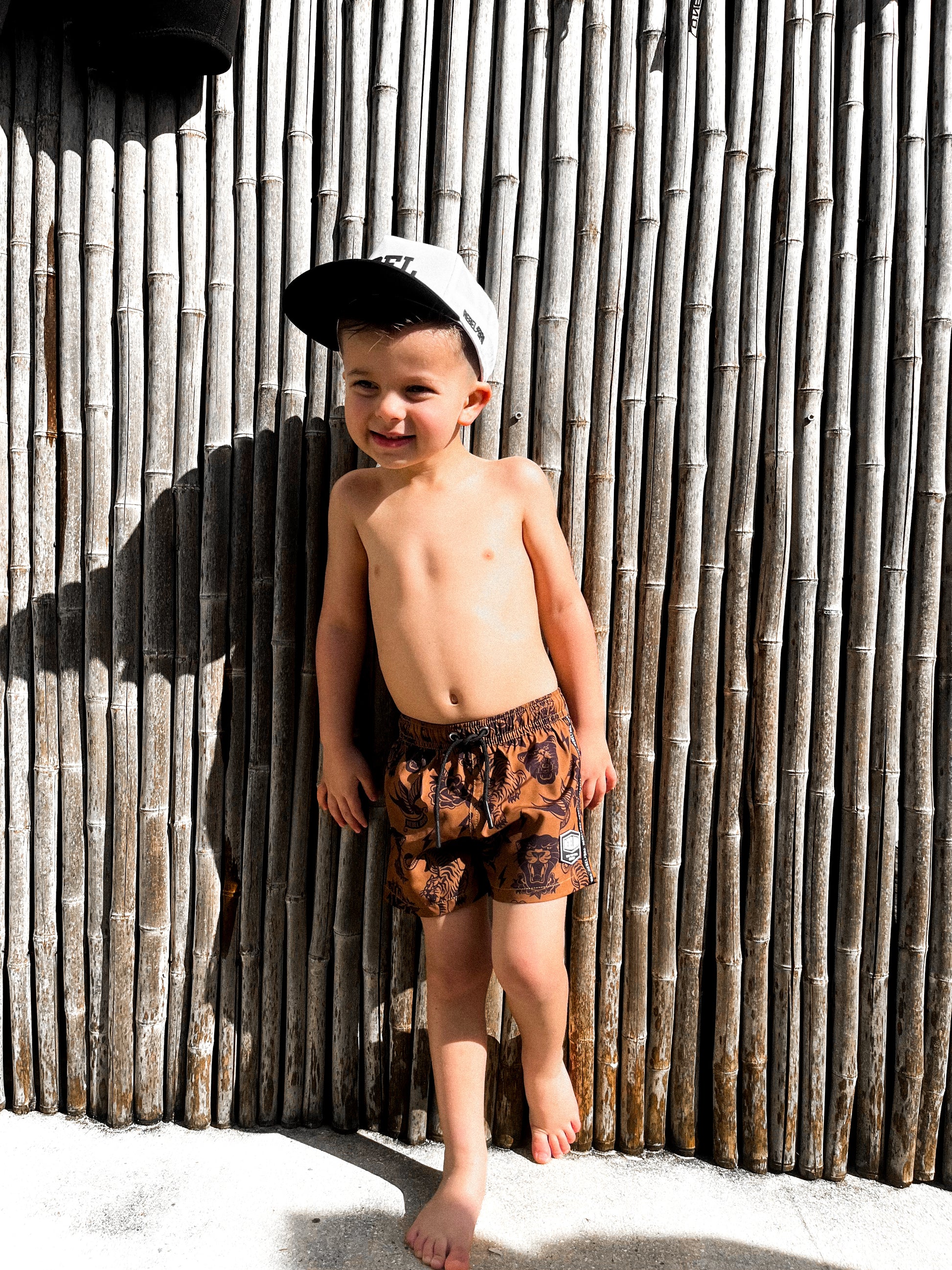 Hybrid Swim Trunks in Born to be Wild [Sahara Edition]