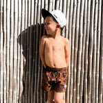Hybrid Swim Trunks in Born to be Wild [Sahara Edition] - Rebel Bro