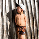 Hybrid Swim Trunks in Born to be Wild [Sahara Edition] - Rebel Bro