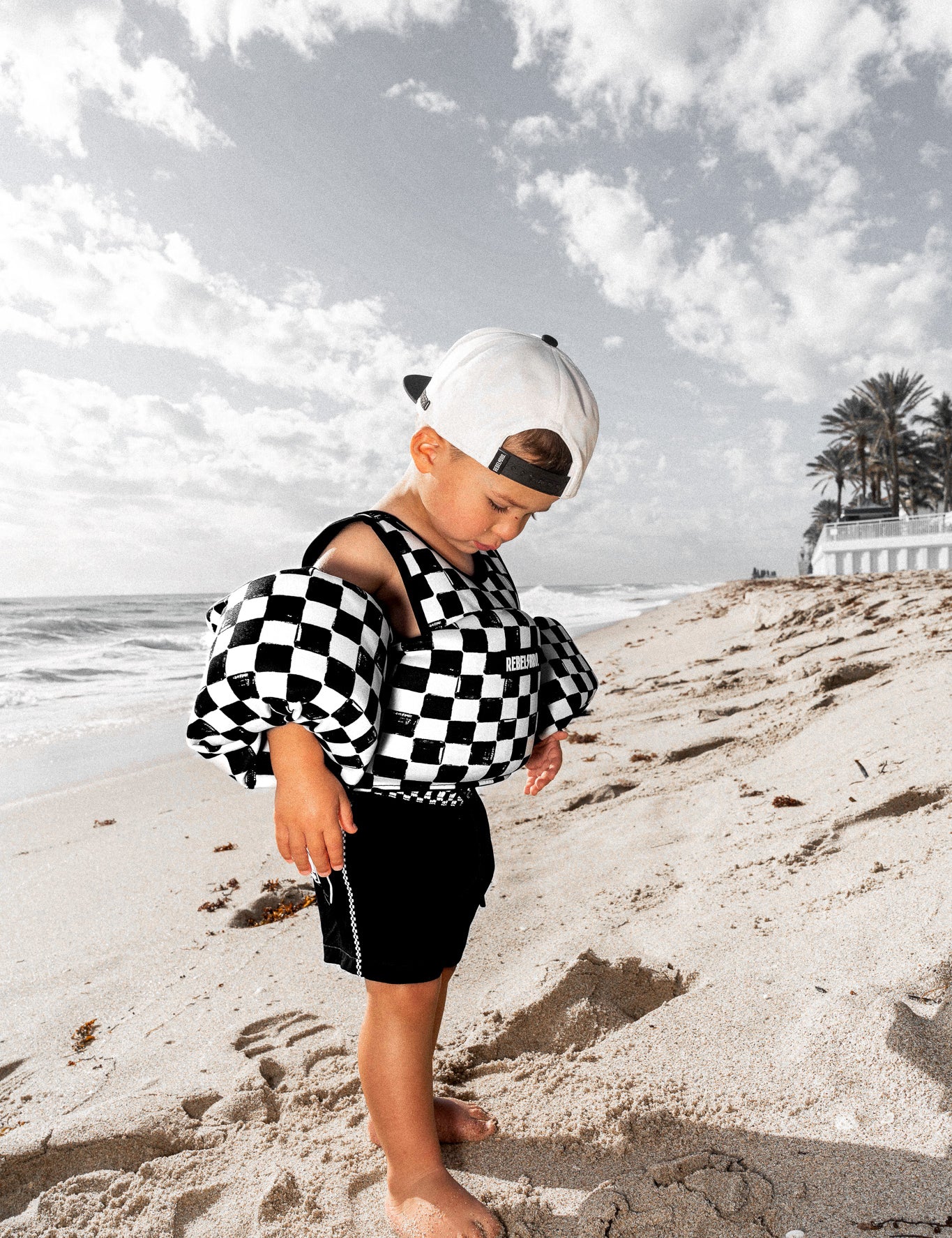 Neoprene Kids Arm Float in Vintage Venice - Rebel Bro