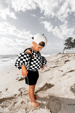 Image of Neoprene Kids Arm Float in Vintage Venice