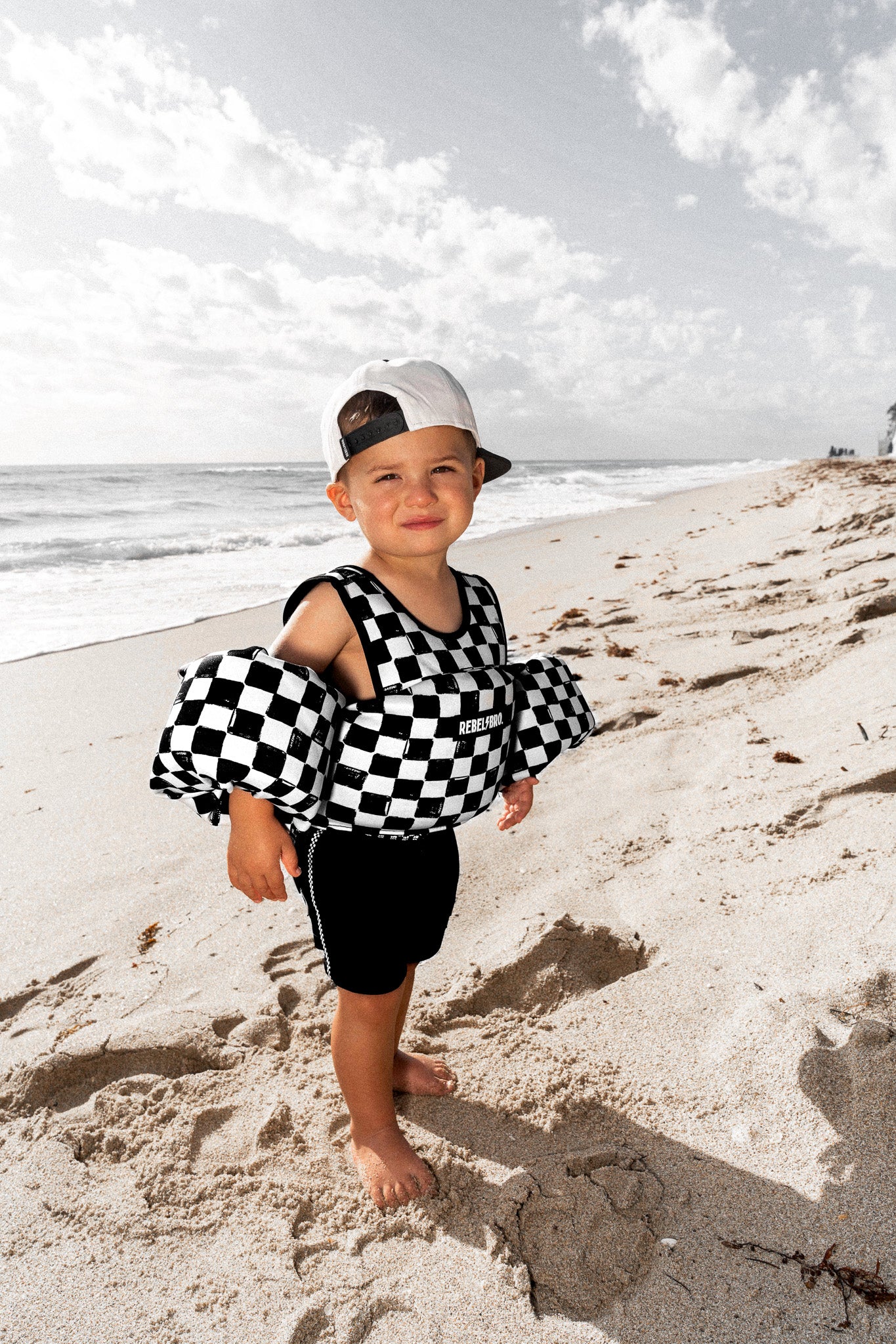 Neoprene Kids Arm Float in Vintage Venice