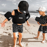 Neoprene Kids Arm Float in Black - Rebel Bro
