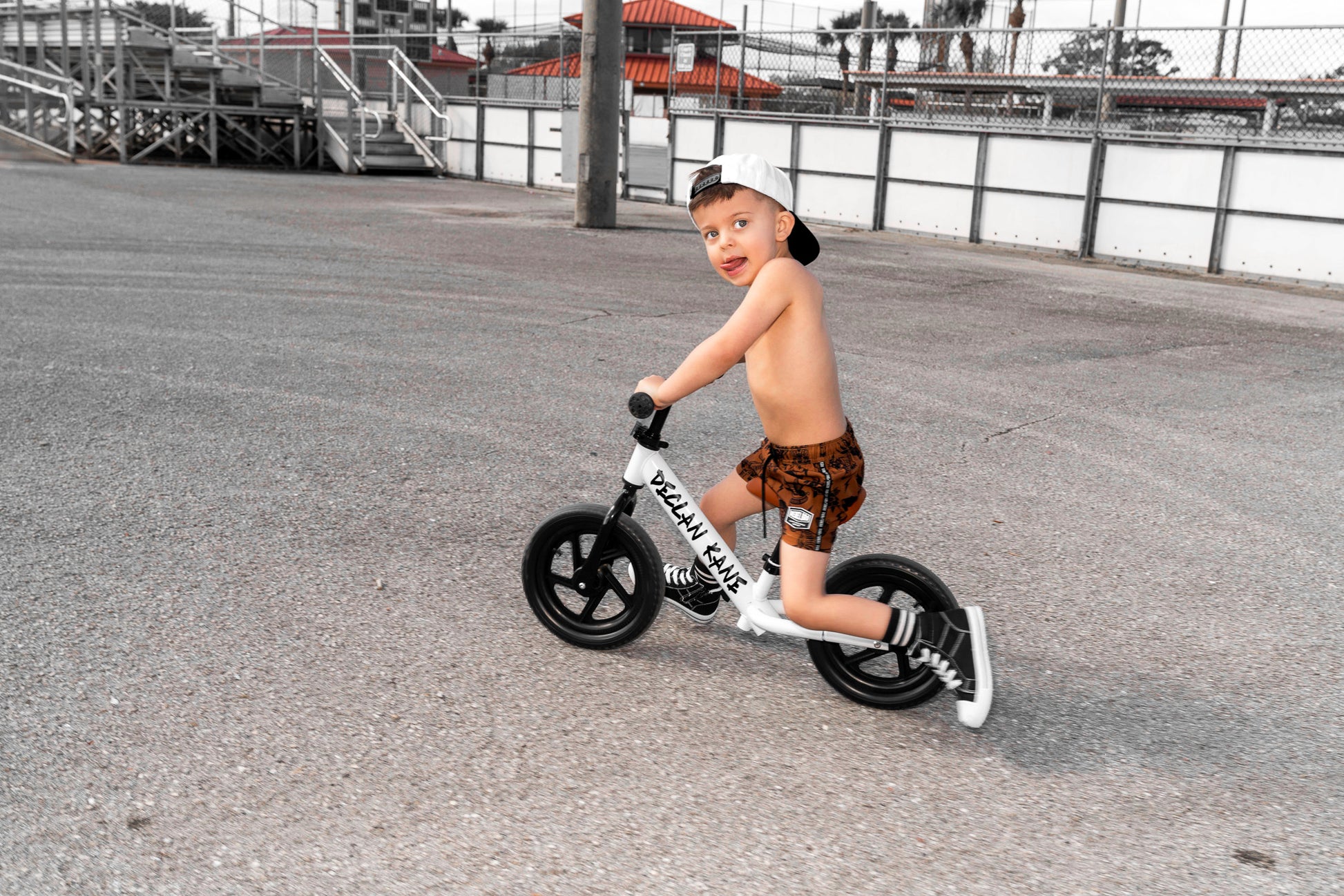 Hybrid Swim Trunks in Born to be Wild [Sahara Edition]