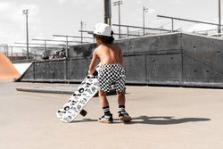 Image of Hybrid Swim Trunks in Vintage Venice
