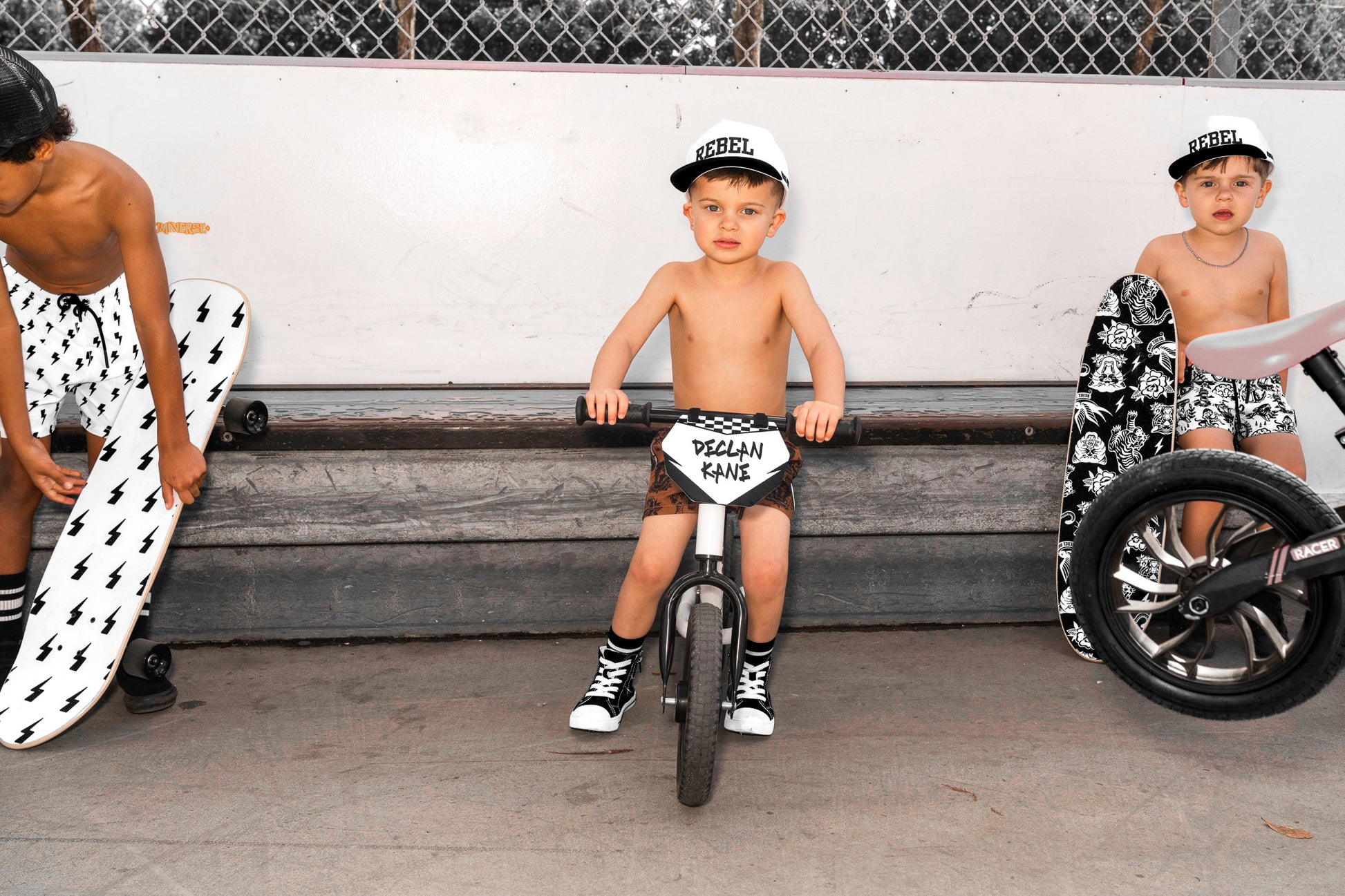 Hybrid Swim Trunks in Born to be Wild [Sahara Edition]
