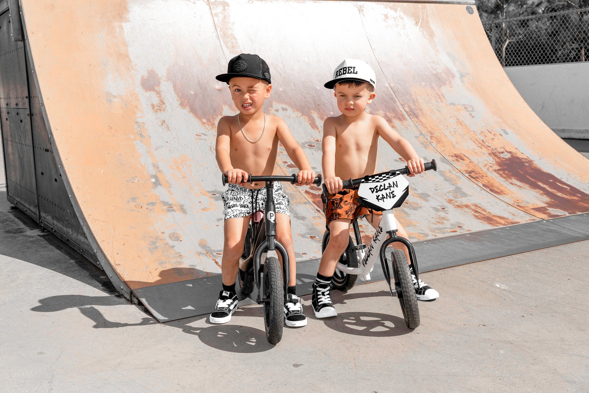 Hybrid Swim Trunks in Born to be Wild [Sahara Edition]