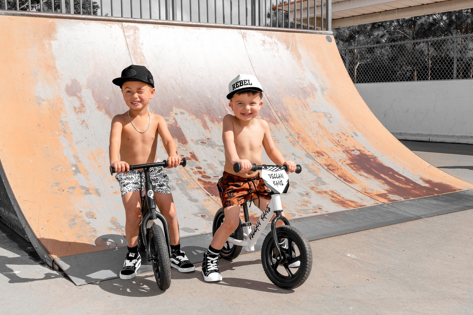 Hybrid Swim Trunks in Born to be Wild [Sahara Edition]