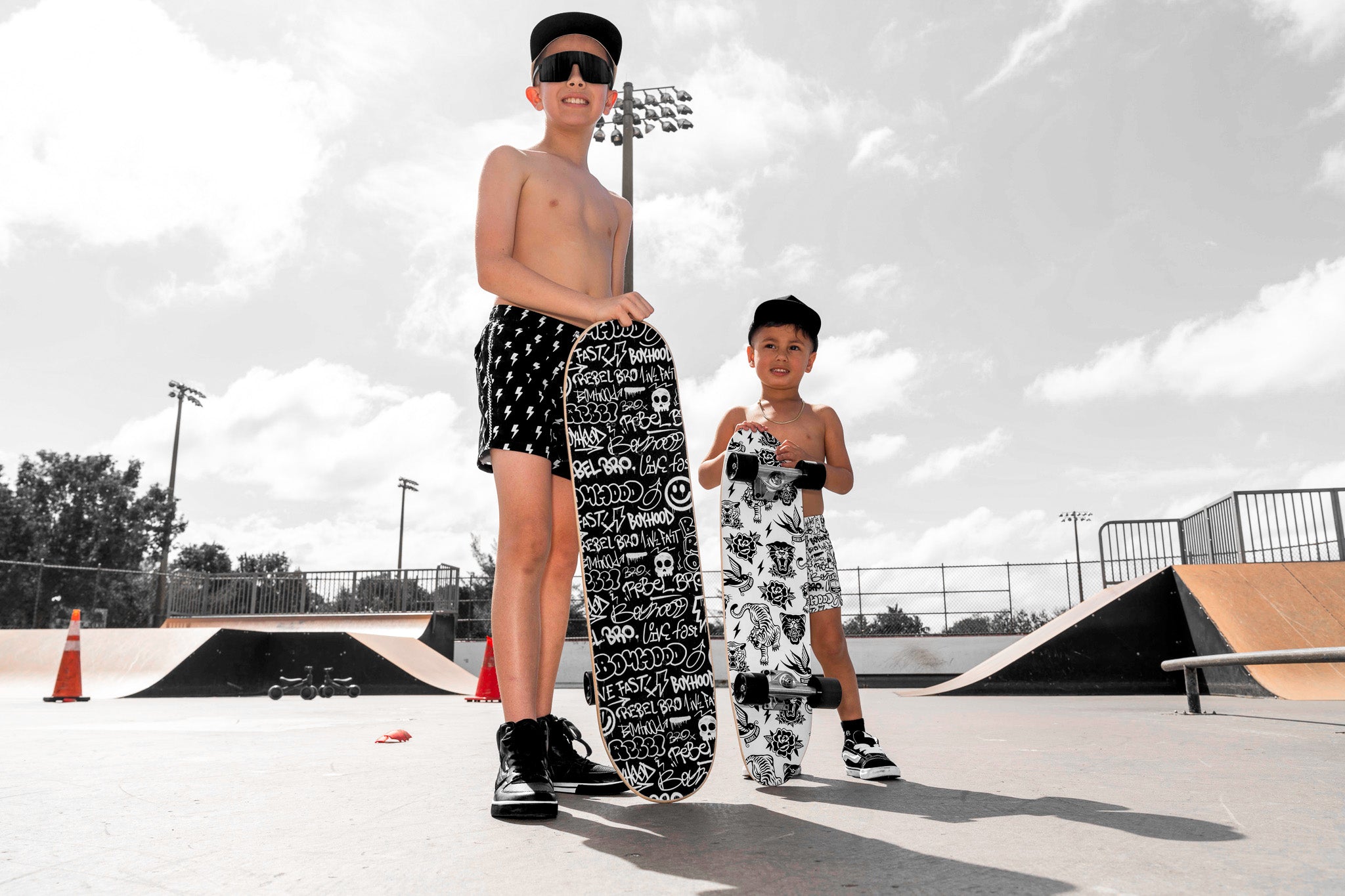 Hybrid Swim Trunks in Jagger - Rebel Bro
