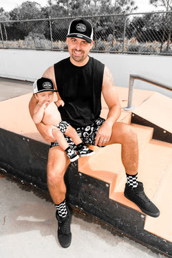 Image of Hybrid Swim Trunks in Bender