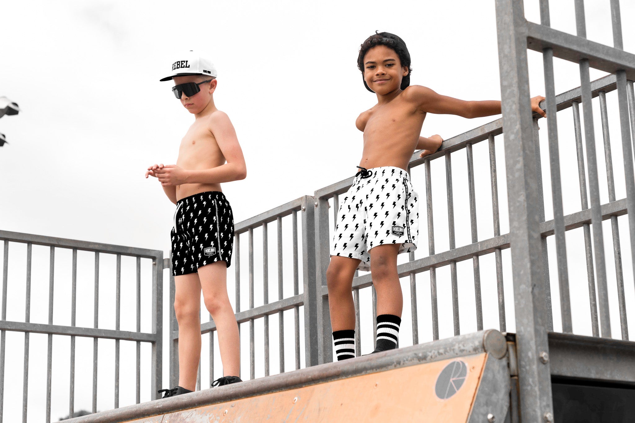 Hybrid Swim Trunks in Jagger - Rebel Bro