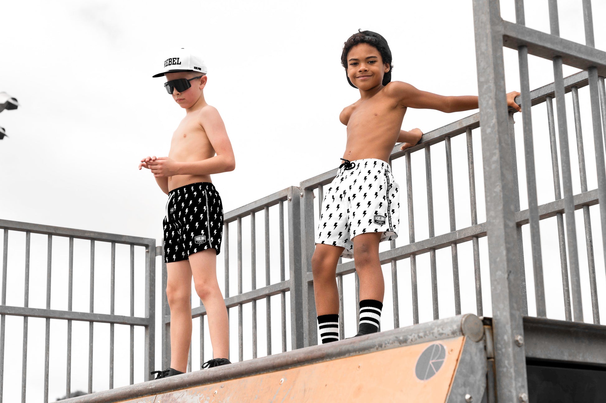 Hybrid Swim Trunks in Jagger - Rebel Bro
