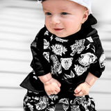 Short Sleeve Hoodie in Born To Be Wild