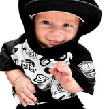 Short Sleeve Hoodie in Warped Tour
