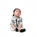 Pit Crew Romper in Bowie - Rebel Bro
