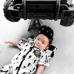 Pit Crew Romper in Bowie - Rebel Bro