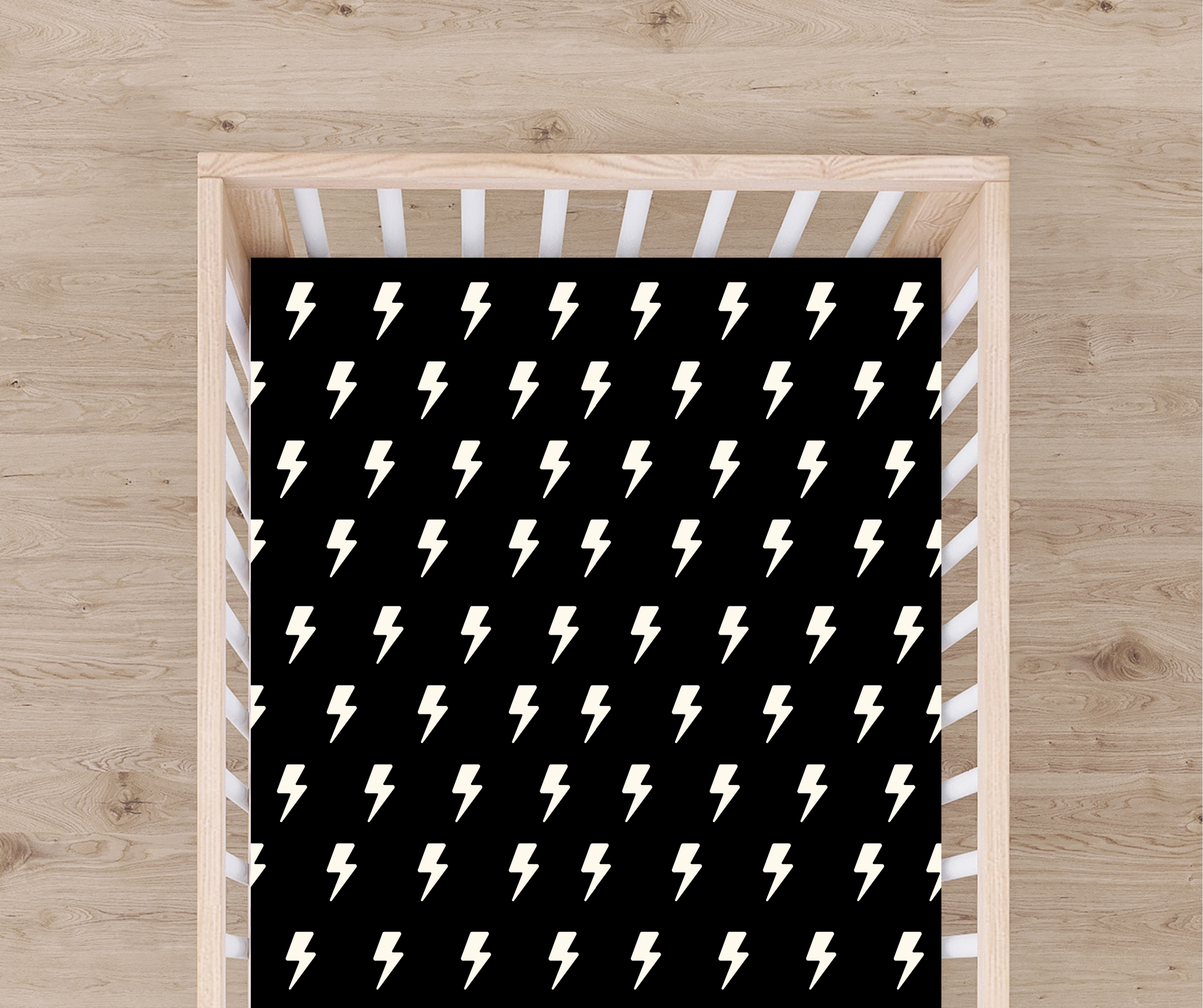 Bamboo Crib Sheet - Jagger - Rebel Bro