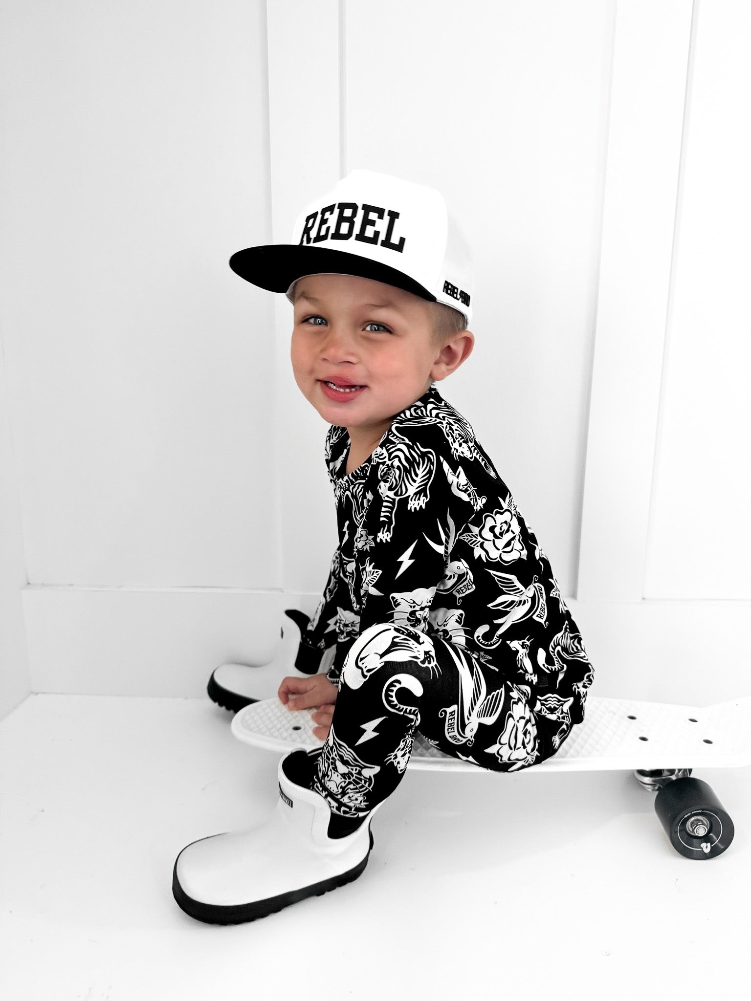 Bamboo Two Piece Set in Born to Be Wild - Rebel Bro