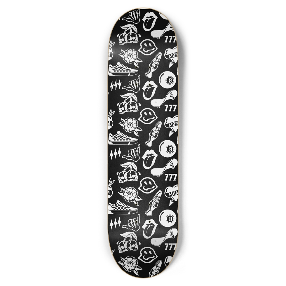 Warped Tour (Midnight) Rebel Bro Skateboard - Rebel Bro