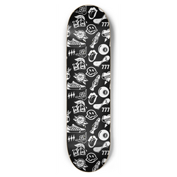 Image of Warped Tour (Midnight) Rebel Bro Skateboard - Rebel Bro