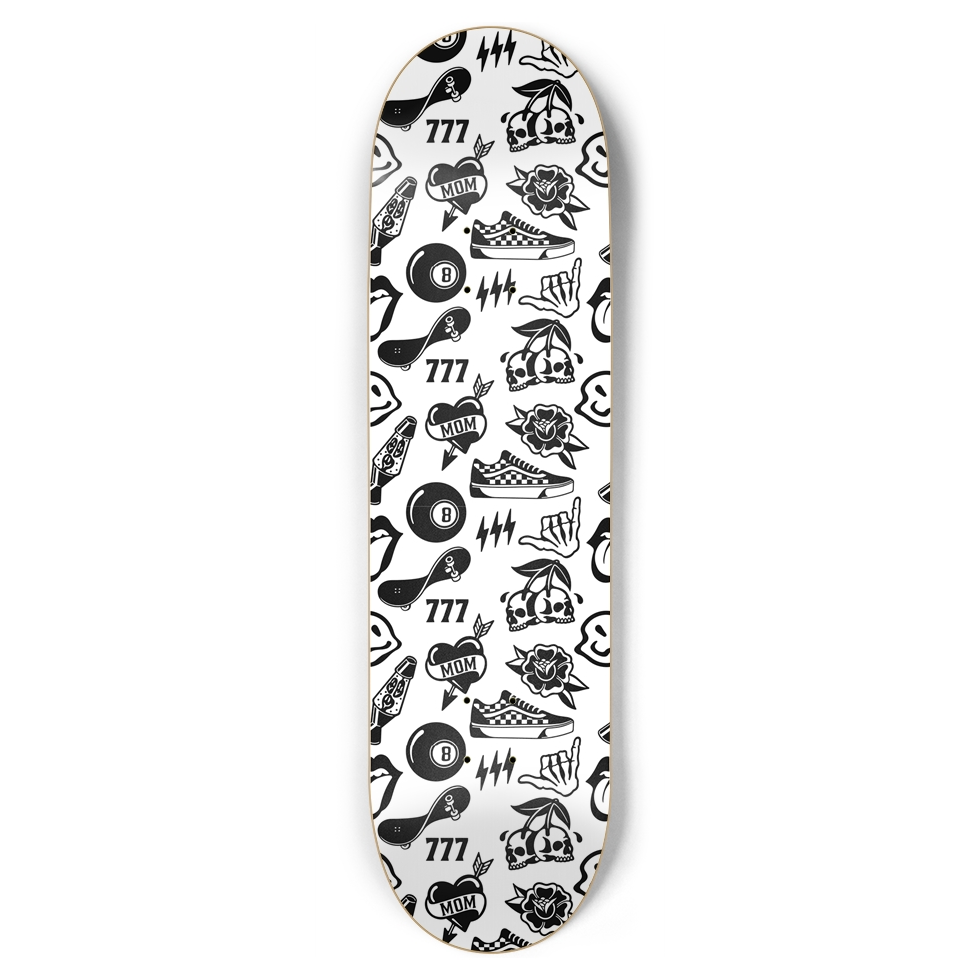 Warped Tour x Rebel Bro Skateboard