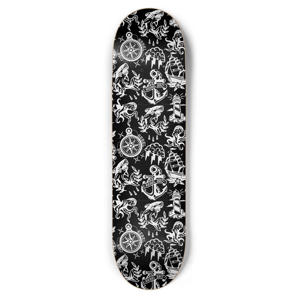 Sink or Swim x Rebel Bro Skateboard