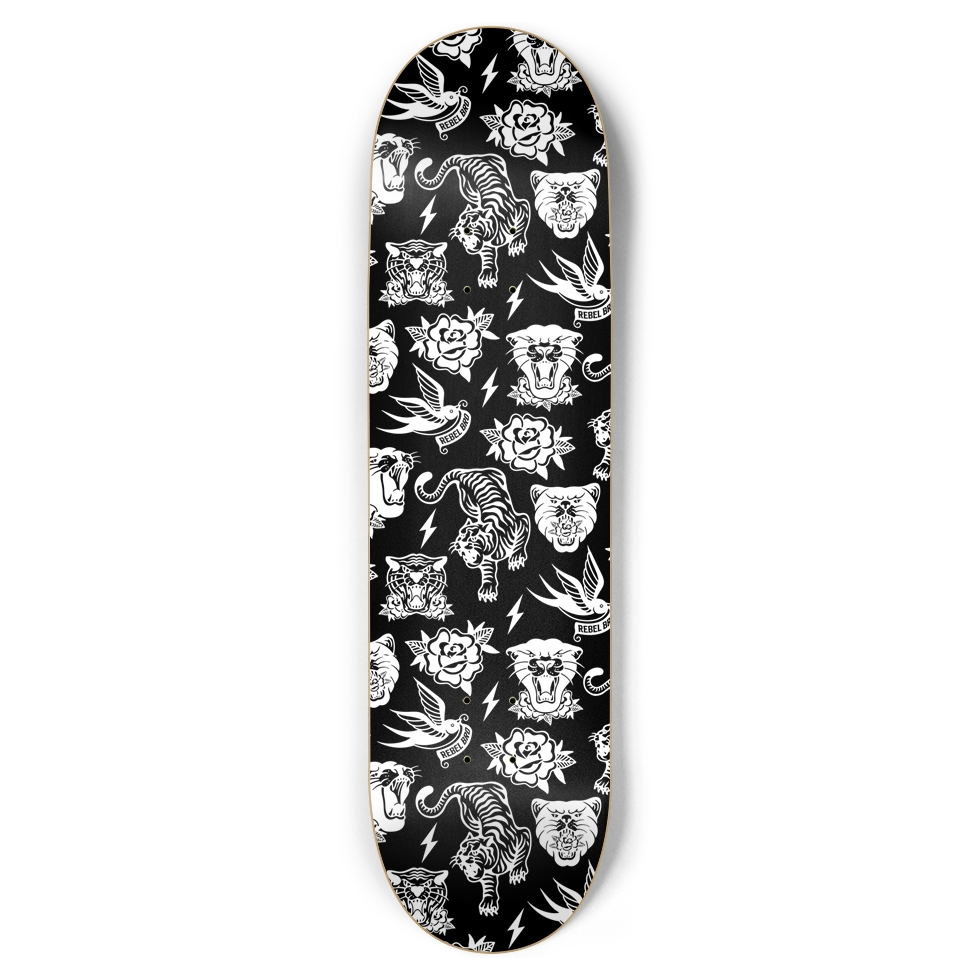 Born to be Wild x Rebel Bro Skateboard