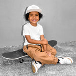 Everyday Bamboo Tee in White - Rebel Bro