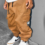 Rebel Cargo Pant in Dark Khaki - Rebel Bro