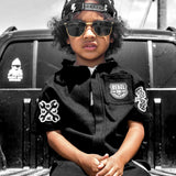 Pit Crew Romper in Black - Rebel Bro