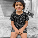 Biker Two Piece Set in Cobain